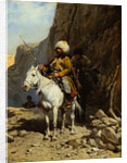 The Cossack by Alfred von Kowalski-Wierusz