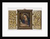 Momoyama Period Portable Shrine Depicting the Virgin and Child (Open) by Anonymous