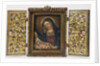 Momoyama Period Portable Shrine Depicting the Virgin and Child (Open) by Anonymous
