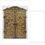 Momoyama Period Portable Shrine Depicting the Virgin and Child (Closed) by Anonymous