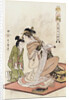 The Hour of the Dog, from the Series Twelve Hours of the Green Houses by Utamaro