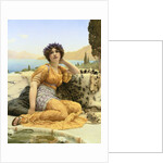 With Violets Wreathed and Robe of Saffron Hue by John William Godward