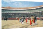 The Entry of the Bull by Jean Leon Gerome
