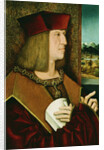 Portrait of Emperor Maximilian I, Half-Length, Wearing the Collar and Badge of the Golden Fleece by Bernhard Stringle