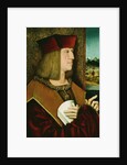 Portrait of Emperor Maximilian I, Half-Length, Wearing the Collar and Badge of the Golden Fleece by Bernhard Stringle