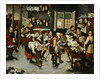 Peasants Paying Tithes by School of Pieter Brueghel the Younger