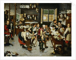 Peasants Paying Tithes by School of Pieter Brueghel the Younger