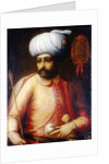 Portrait of Suleyman, Eversor to the Imperial Sultan by Florentine School