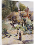 Old Cottage at Sutton Courtney, Berkshire by David Woodlock