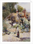 Old Cottage at Sutton Courtney, Berkshire by David Woodlock