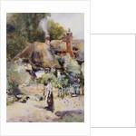 Old Cottage at Sutton Courtney, Berkshire by David Woodlock