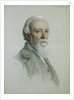 Portrait of Robert Browning by Frederick Sandys
