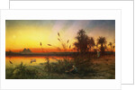 The Pyramids from the Island of Roda by Frank Dillon