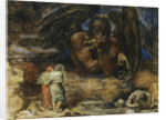 Dante and Virgil Encounter Lucifer in Hell by Henry John Stock