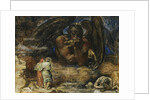 Dante and Virgil Encounter Lucifer in Hell by Henry John Stock