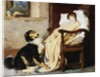 Old Playfellows by Briton Riviere