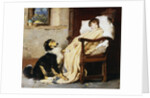Old Playfellows by Briton Riviere