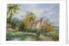 Witley Common, Surrey (Artist's House) by Myles Birket Foster