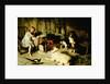 A Watched Pot Never Boils by Alfred William Strutt