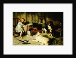 A Watched Pot Never Boils by Alfred William Strutt