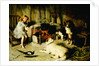 A Watched Pot Never Boils by Alfred William Strutt