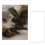 A Hair-Breadth Escape: An Owl, a Fox and a Hare by Joseph Wolf