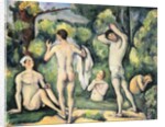 Five Bathers by Paul Cezanne