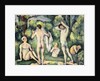 Five Bathers by Paul Cezanne