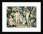 Five Bathers by Paul Cezanne