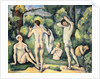 Five Bathers by Paul Cezanne