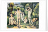 Five Bathers by Paul Cezanne