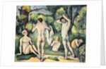 Five Bathers by Paul Cezanne