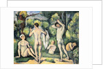 Five Bathers by Paul Cezanne