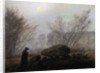 Walk at Dusk by Caspar David Friedrich