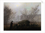 Walk at Dusk by Caspar David Friedrich