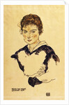 Portrait of Miss Toni Rieger by Egon Schiele