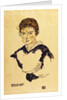 Portrait of Miss Toni Rieger by Egon Schiele