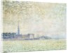 View of Vere Morning Fog by Theo van Rysselberghe