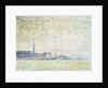 View of Vere Morning Fog by Theo van Rysselberghe