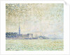View of Vere Morning Fog by Theo van Rysselberghe