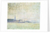 View of Vere Morning Fog by Theo van Rysselberghe