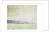 View of Vere Morning Fog by Theo van Rysselberghe