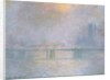 Charing Cross Bridge, La Tamis by Claude Monet