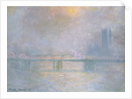 Charing Cross Bridge, La Tamis by Claude Monet