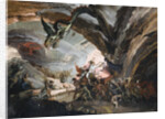 Pluto and Harlequin in Hell by Giuseppe Bernardino Bison