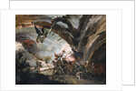 Pluto and Harlequin in Hell by Giuseppe Bernardino Bison