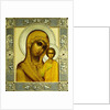 Russian Icon of The Virgin Kazanskaya by Dmitrii Smirnov