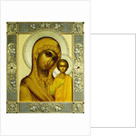 Russian Icon of The Virgin Kazanskaya by Dmitrii Smirnov