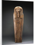 Egyptian Wood Sarcophagus Lid Dating Dating from the Egyptian Thirtieth Dynasty to Early Ptolemaic Period by Anonymous