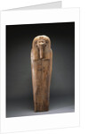 Egyptian Wood Sarcophagus Lid Dating Dating from the Egyptian Thirtieth Dynasty to Early Ptolemaic Period by Anonymous